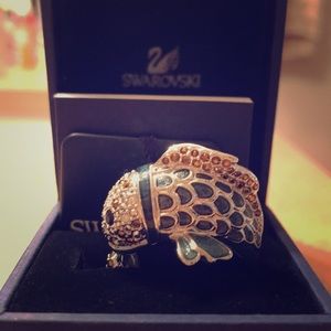 Swarovski Fish Ring